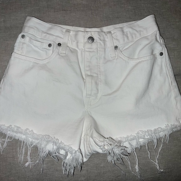 Madewell relaxed denim shorts!
